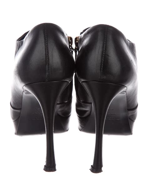 yves saint laurent leather boots